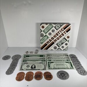 Vintage Learning Recourses Magnetic Money Homeschool Education Elementary Play